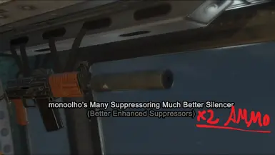 monoolho的更好增强抑制器 x2 弹药