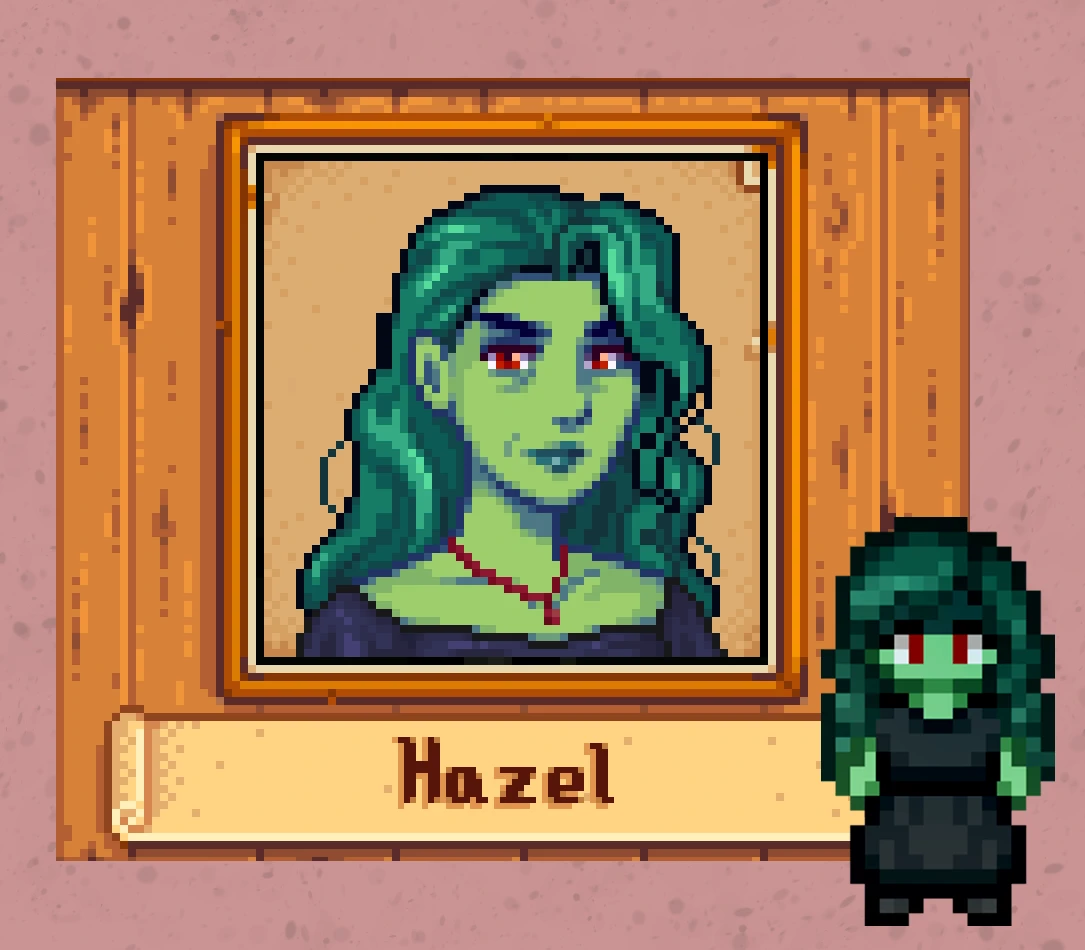 Hazel - 可攻略的女巫NPC
