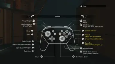 任天堂Switch Pro手柄按键布局