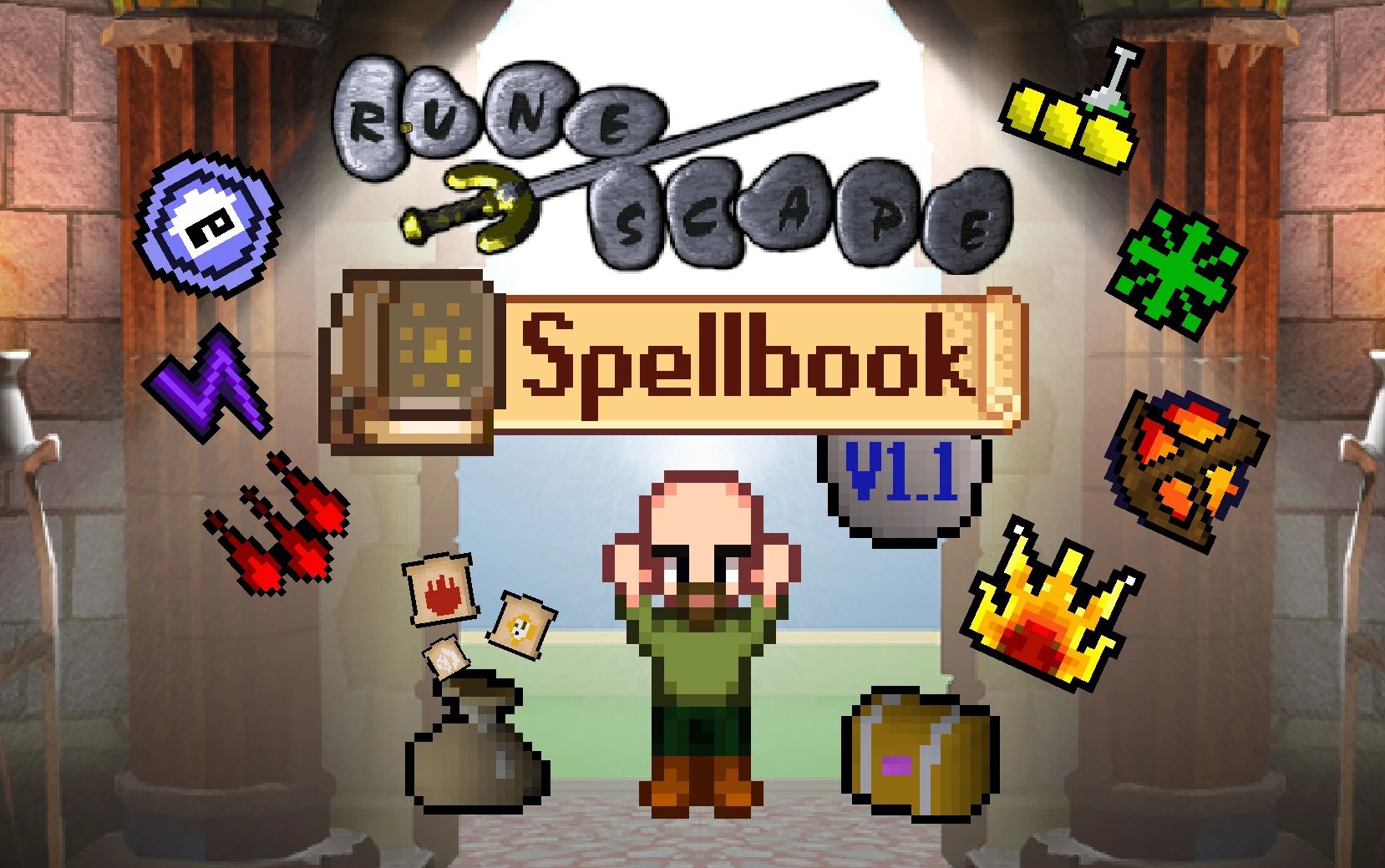 Runescape 法术书