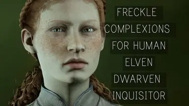 人类、精灵和矮人审判官常见的雀斑肤色