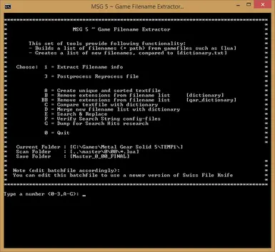为 'dictionary.txt' 构建文件名列表