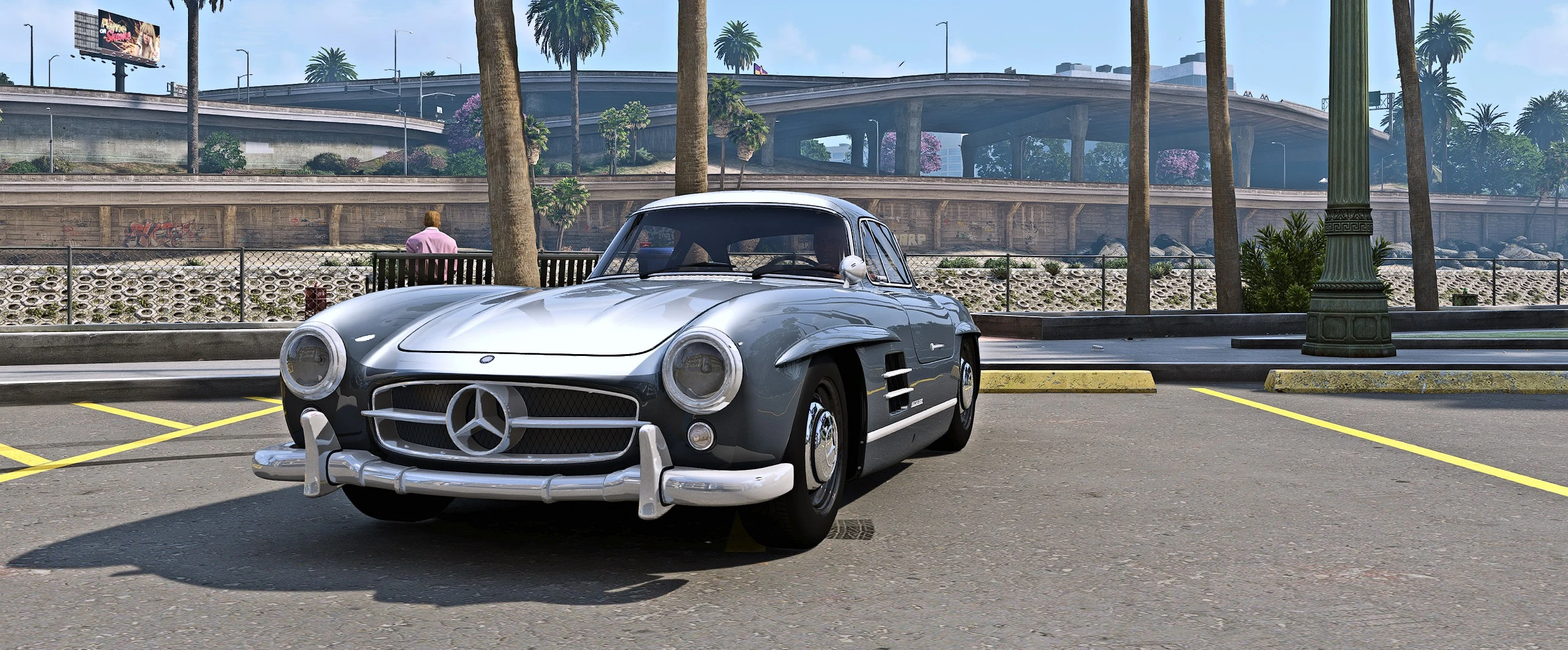 1965 梅赛德斯-奔驰 SL300 鸥翼门