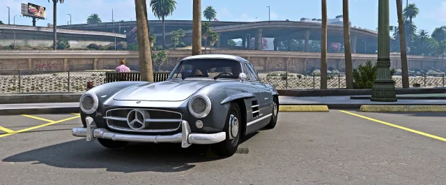 1965 梅赛德斯-奔驰 SL300 鸥翼门