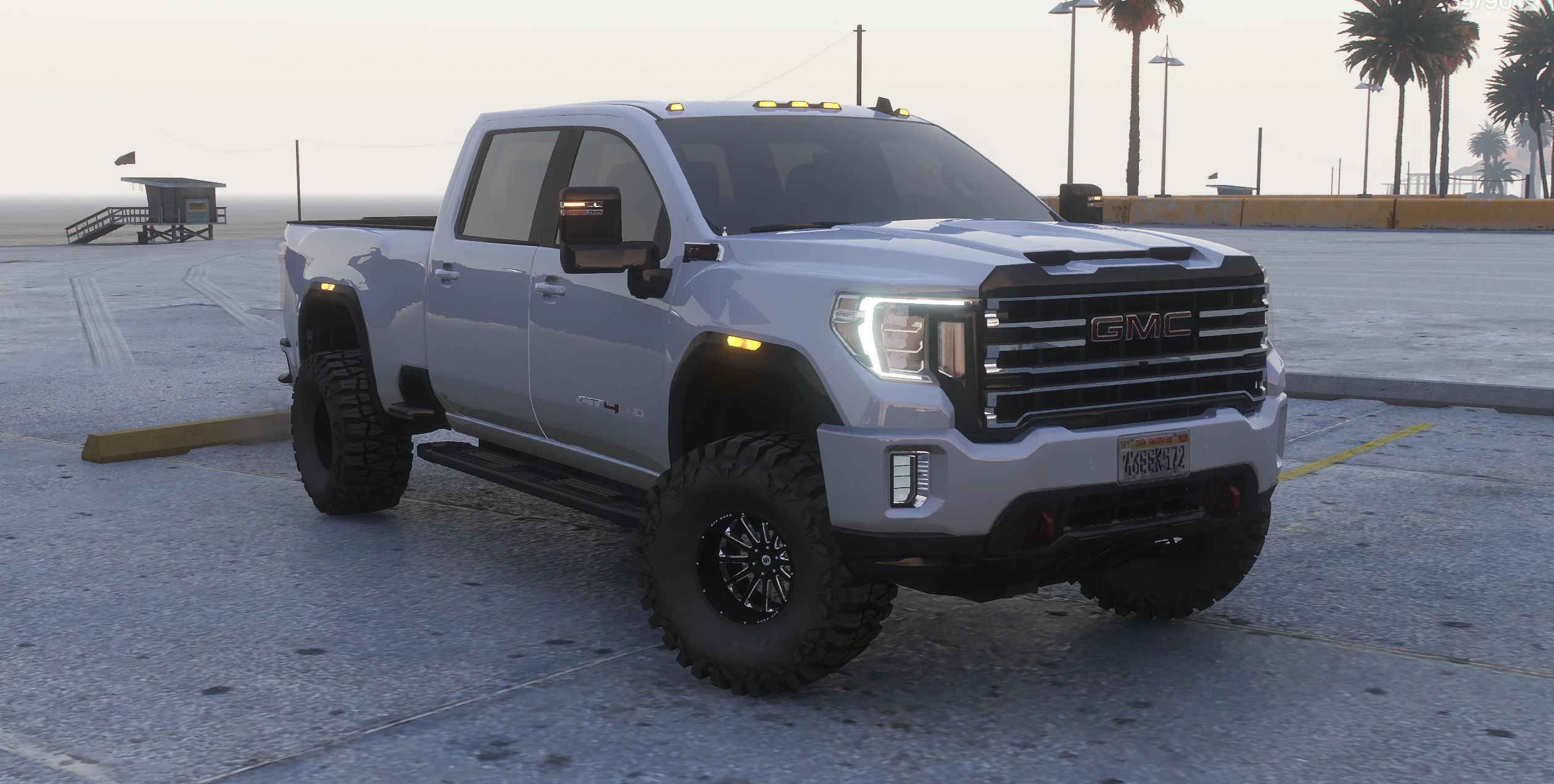 2020 GMC Sierra AT4 HD 挂车 HC13 Graps