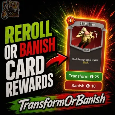 TransformOrBanish - 赌博以获取更好的卡牌奖励