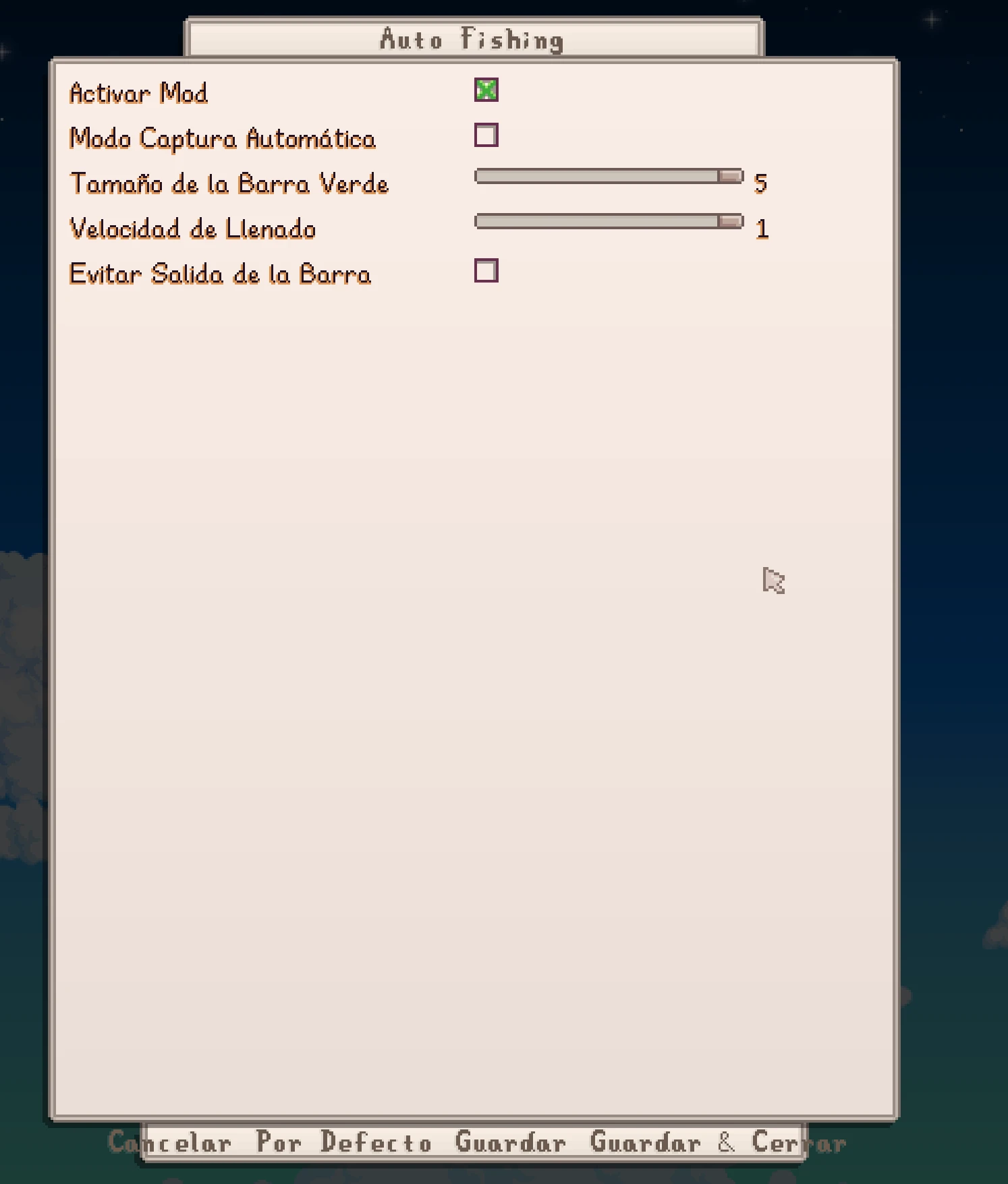 自动钓鱼模组