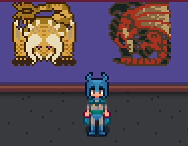 怪物猎人壁画