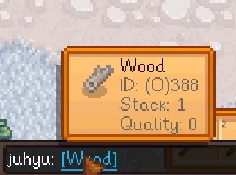 Item Chat Link
