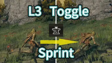 L3(蹲伏) 切换冲刺