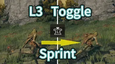 L3(蹲伏) 切换冲刺