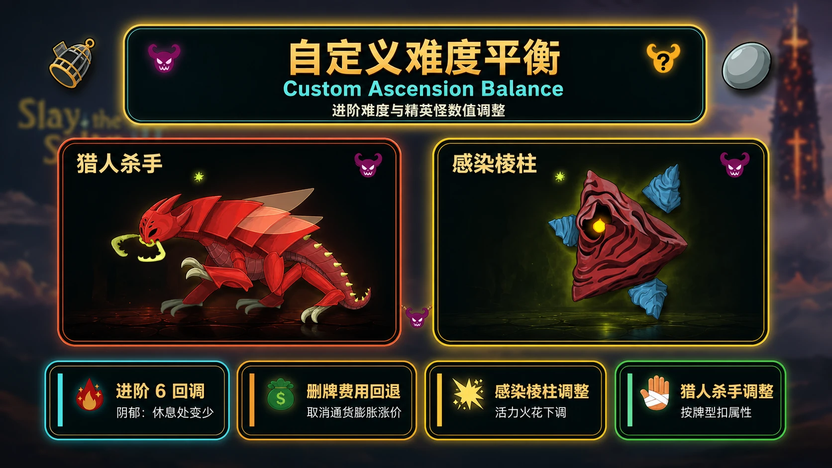 自定义飞升平衡