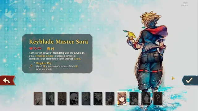 Sora（王国之心）可玩角色模组