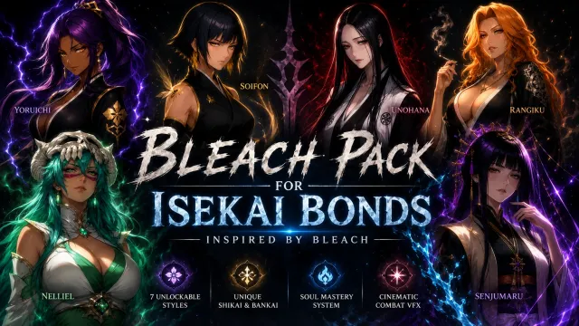 Isekai Bonds - 七个女主角角色包 死神