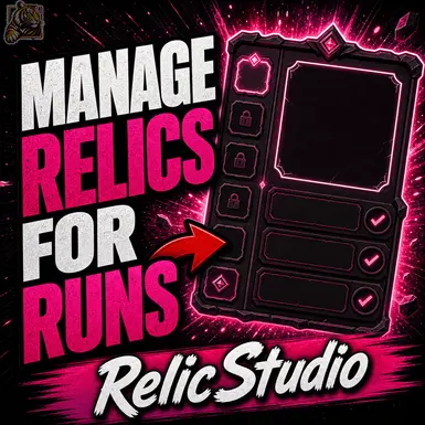 RelicStudio - 创建与分享圣物 - 阻止圣物在游戏中显示