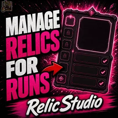 RelicStudio - 创建与分享圣物 - 阻止圣物在游戏中显示