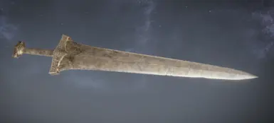 单手持巨魔的金剑