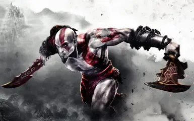 kratos(战神3纹理和模型,无金羊毛)