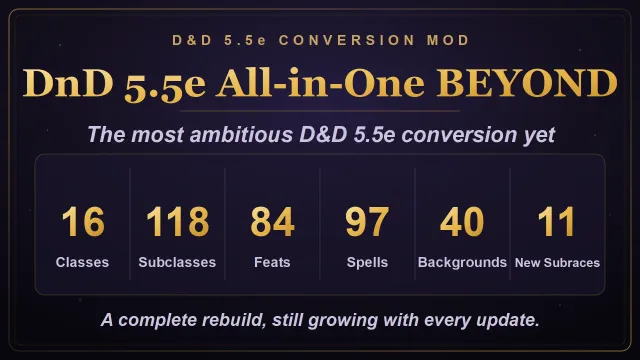DnD 5.5e All-in-One BEYOND