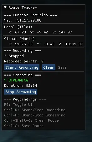ER路线追踪器