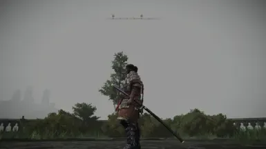 源义弘的武士刀紫色渐变重新纹理