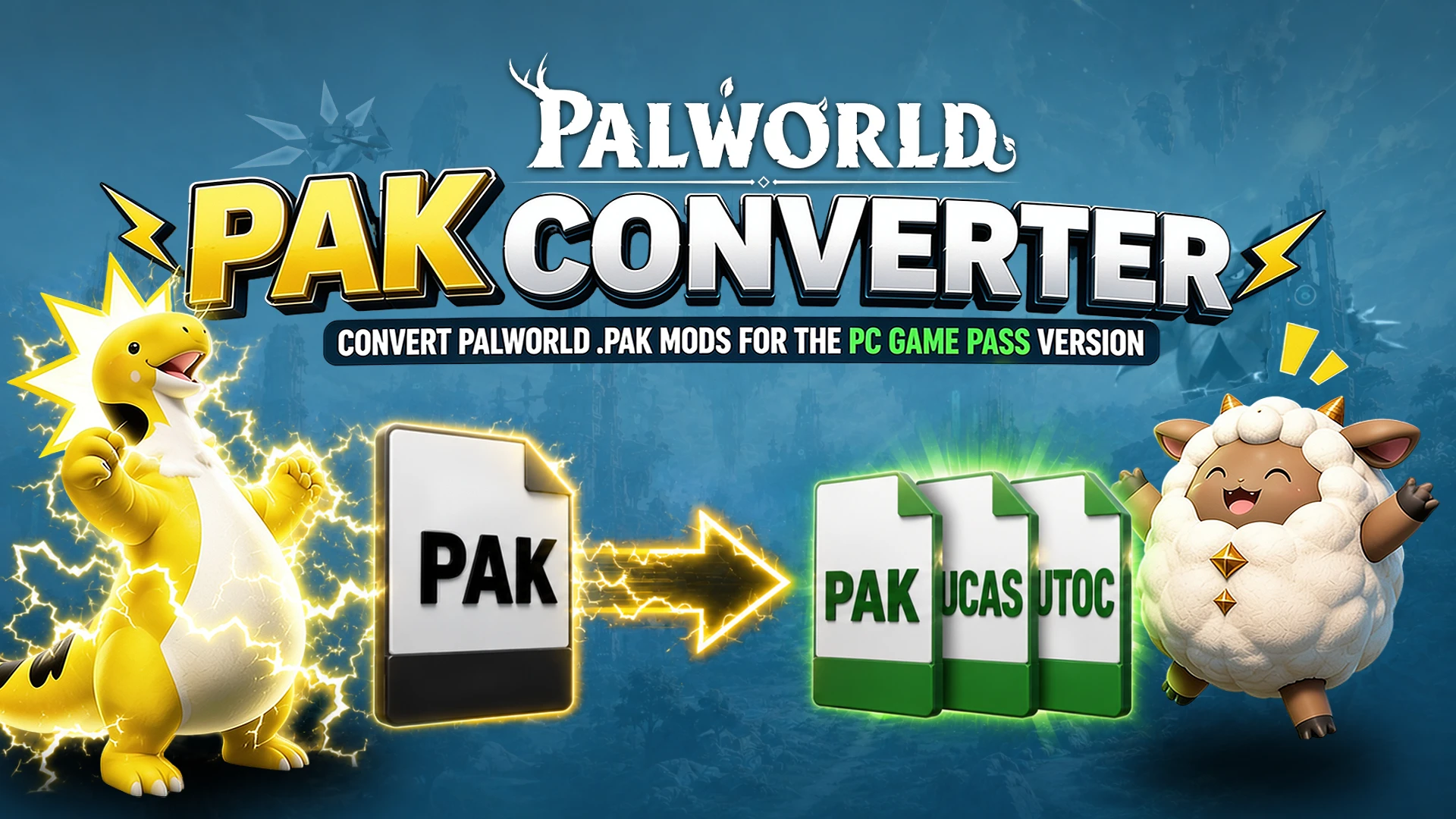 Palworld PAK 转换器