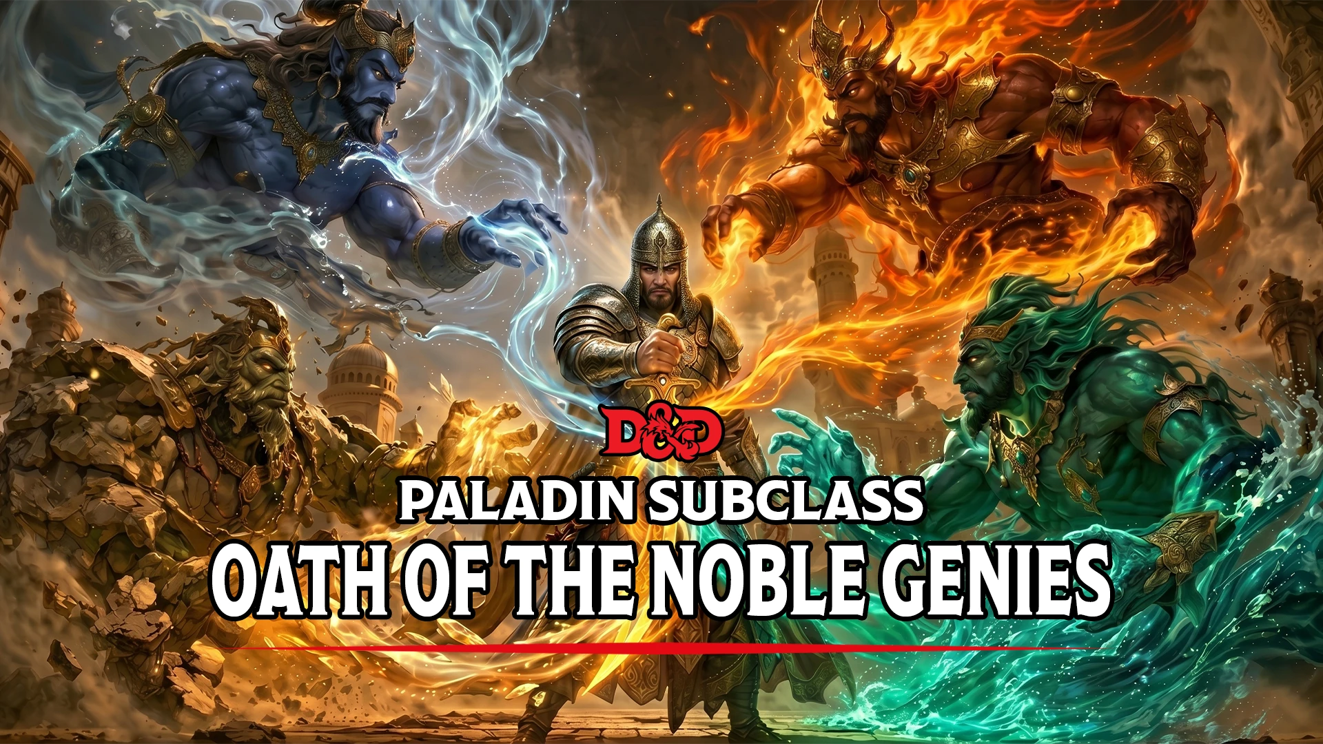 Oath of the Noble Genies - 圣骑士子职业(英译韩)
