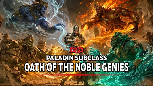Oath of the Noble Genies - 圣骑士子职业(英译韩)