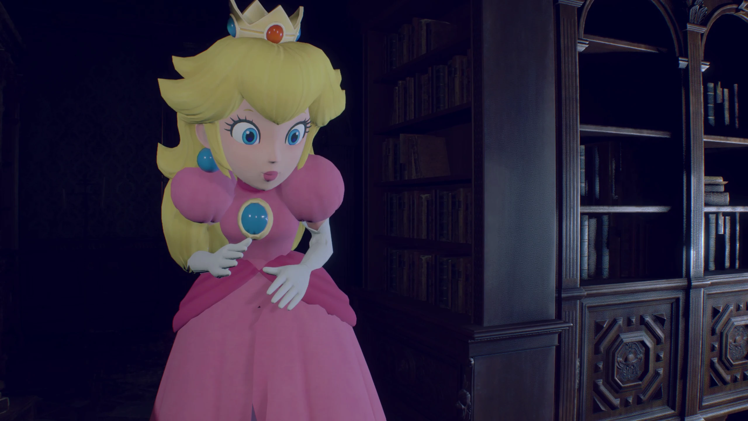 Princess Peach (Super Mario) 翻译为:桃花公主(超级马里奥)