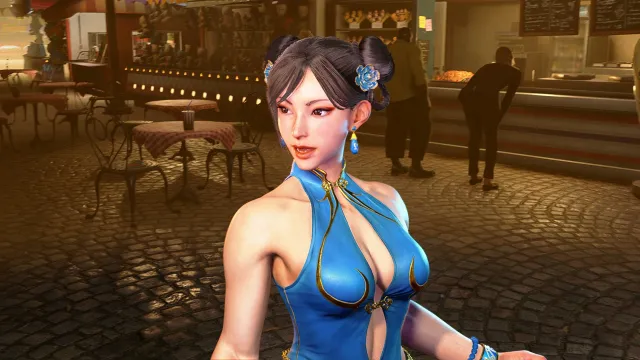 春丽服装4面部润色