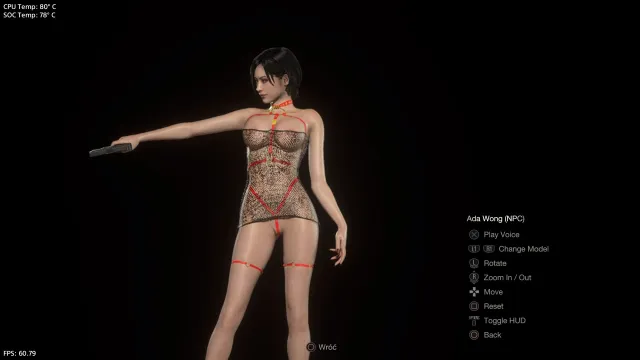 艾达的网状服装晃动 AFR PS4 MOD
