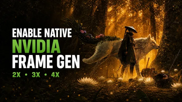 启用NVIDIA DLSS帧生成2倍 3倍 4倍(仅限Steam版)