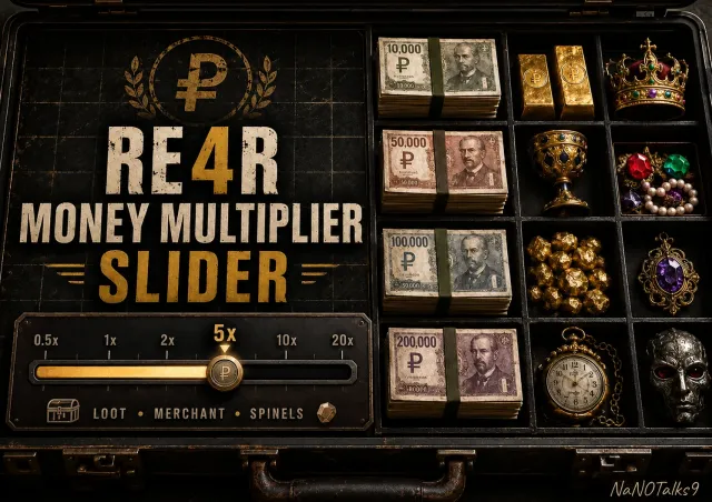 RE4R 金钱倍增器 - 战利品商人销售与尖晶石