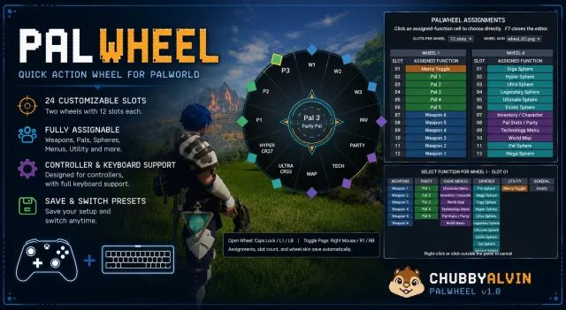 PalWheel