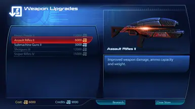武器类别升级 (LE3)