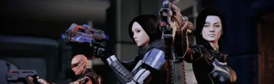 过场动画中的EGM武器 (LE2)