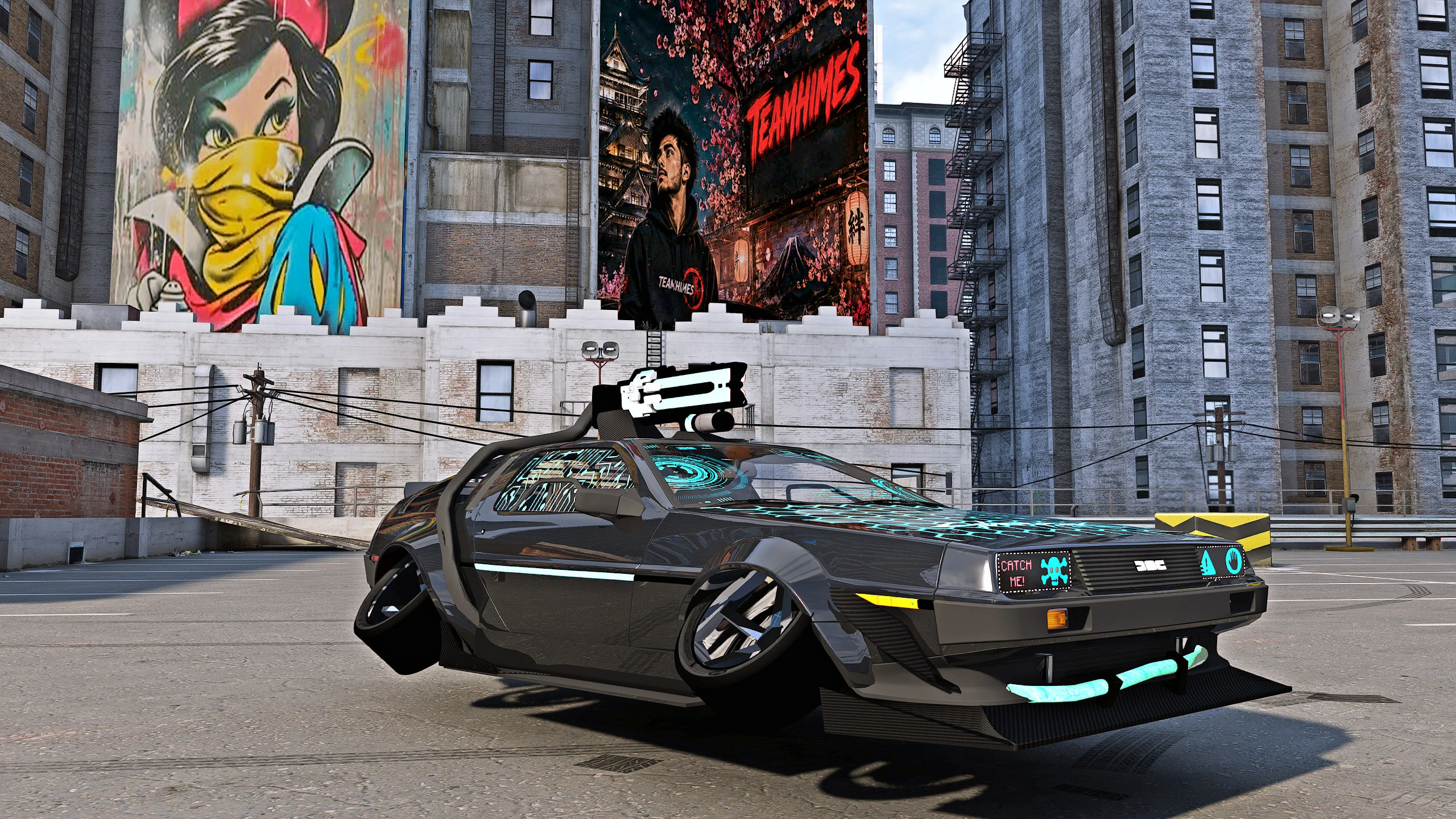 赛博朋克DeLorean DMC-12