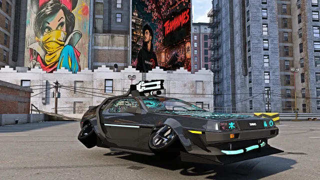 赛博朋克DeLorean DMC-12