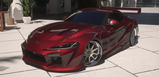 丰田Supra MK V A90 E3000 Abflug概念车