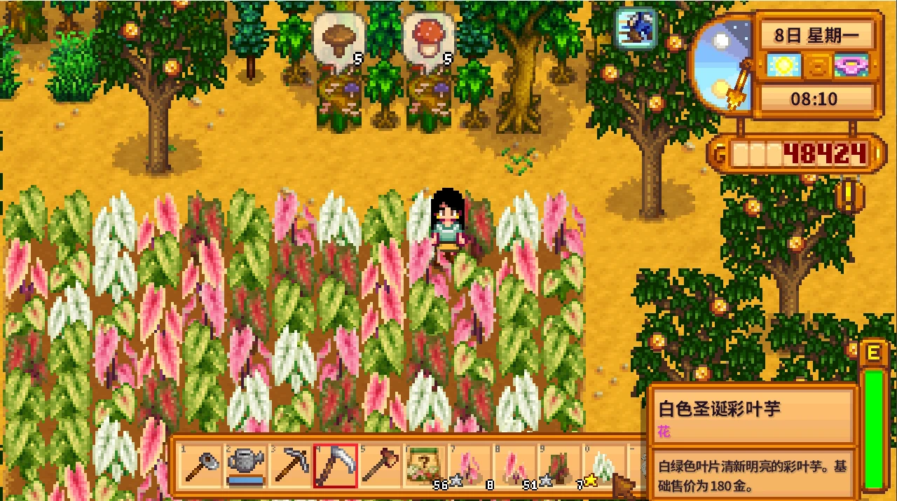 神秘彩叶芋作物模组