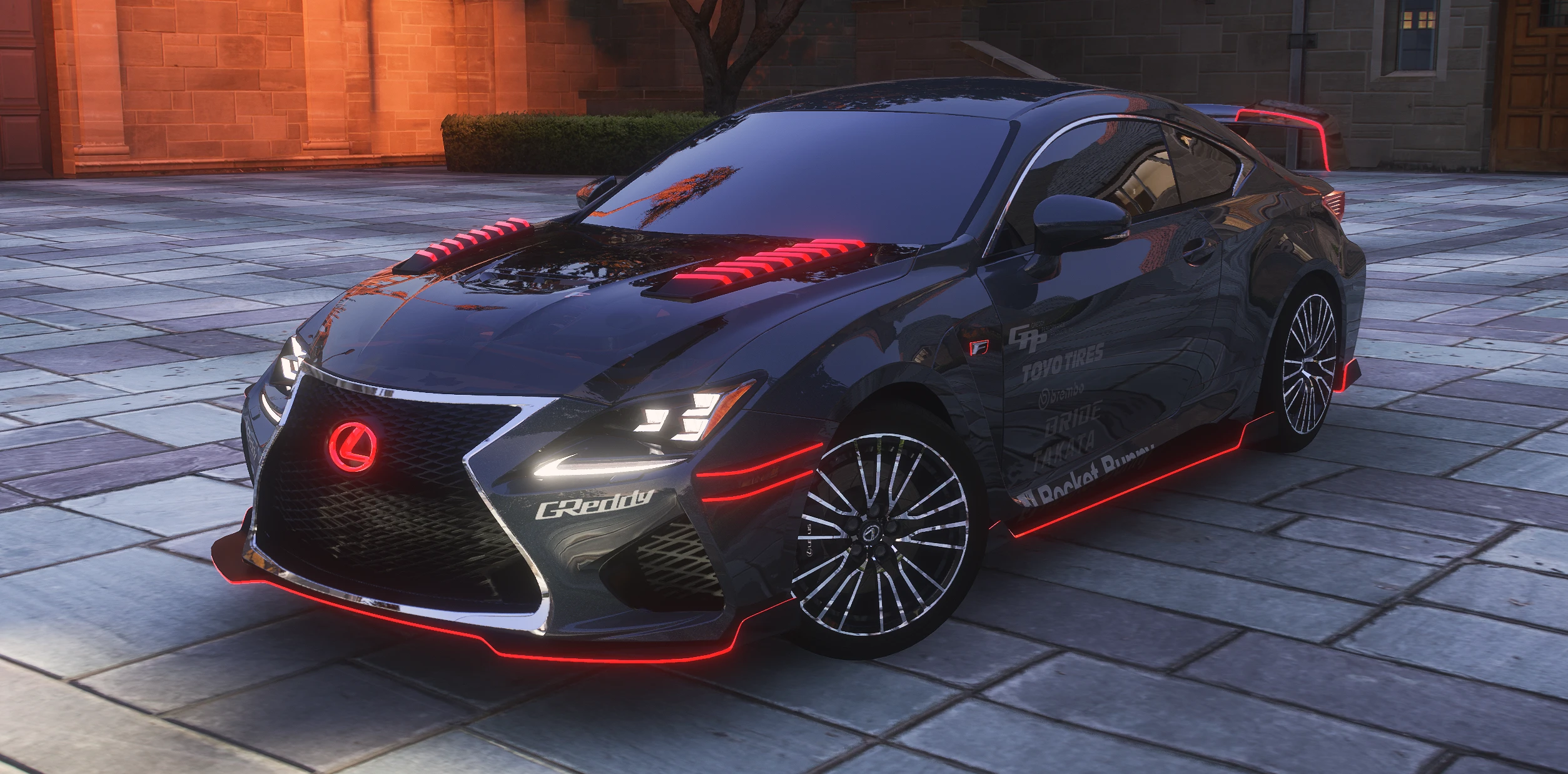雷克萨斯RCF SS套件