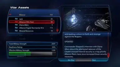 ME3LE 双倍价值战争资产