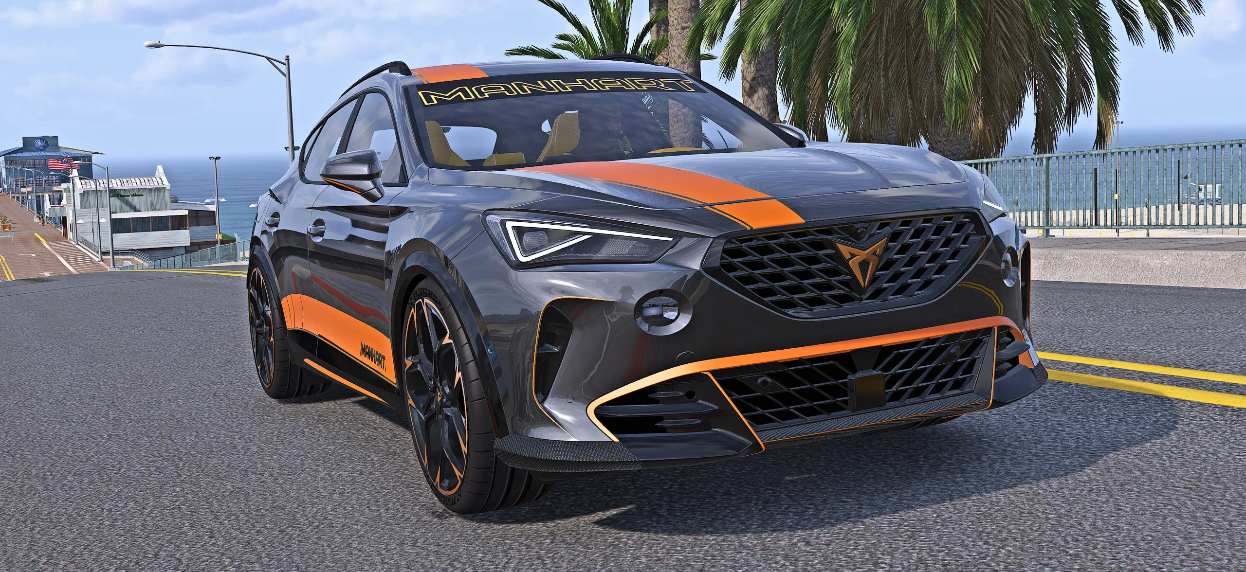 2022款Cupra Formentor VZ5与Manhart CP500套件