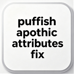 puffish apothic attributes 修复
