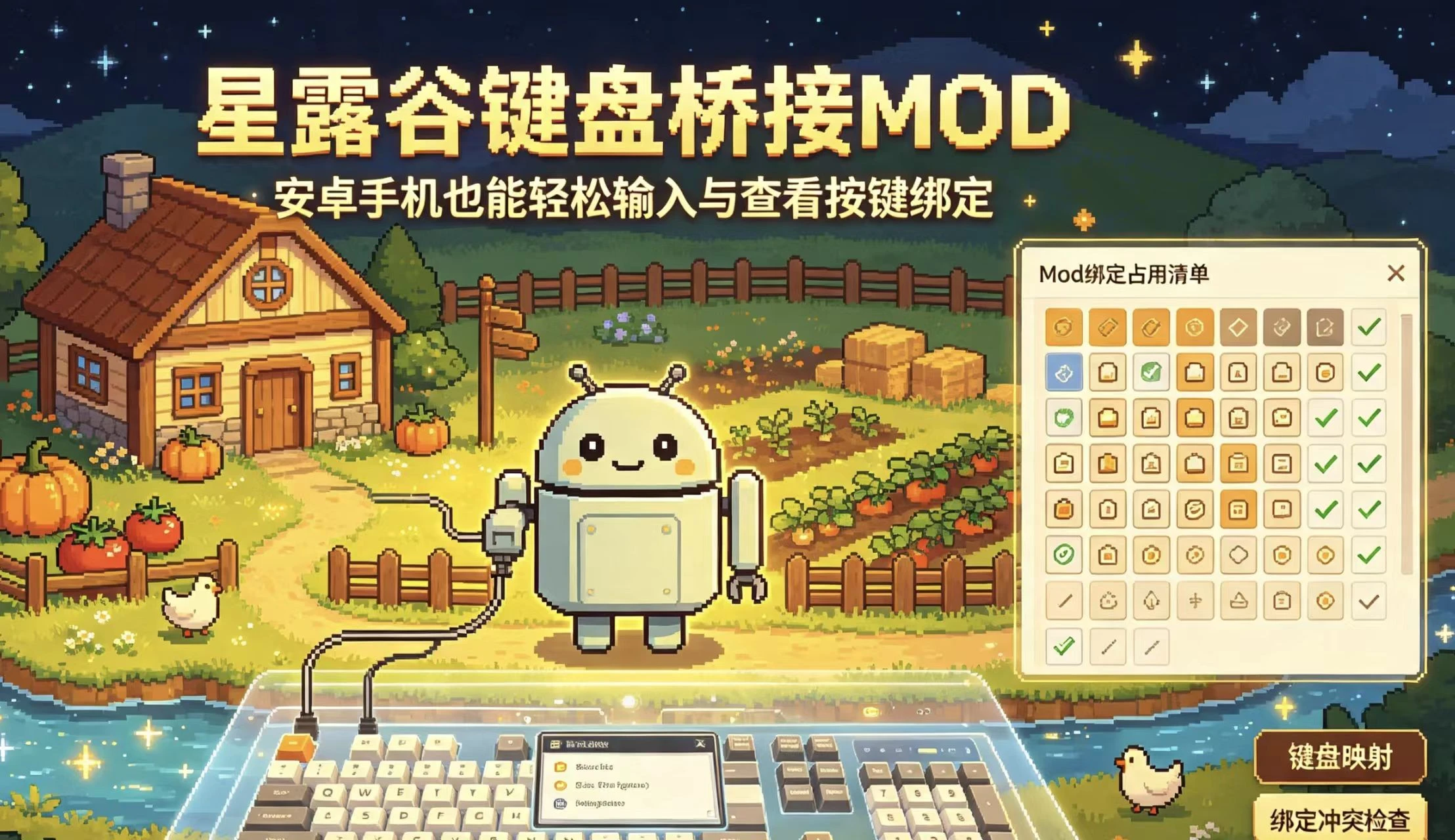移动键盘桥接