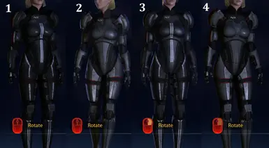 N7 阿什丽和凯登护甲(适用于薛帕德)- 质量效应3传奇版