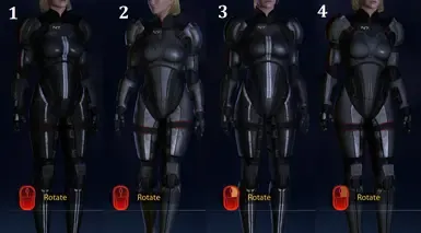 N7 阿什丽和凯登护甲(适用于薛帕德)- 质量效应3传奇版