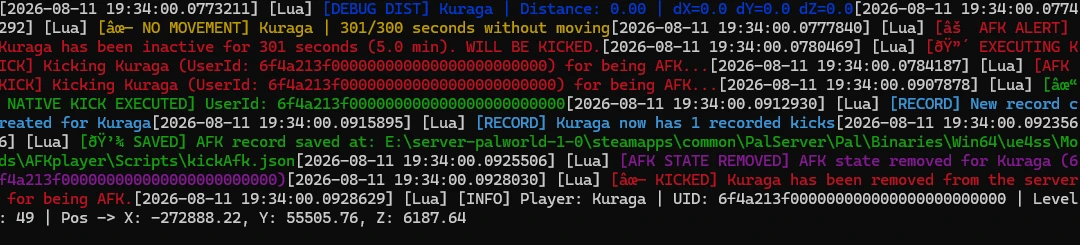 AfkPlayer