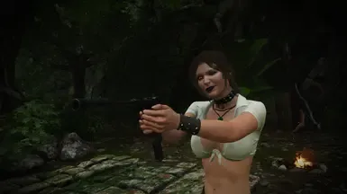 Lara的4K哥特面容
