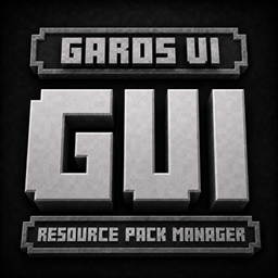 GAROS UI - 资源包管理器